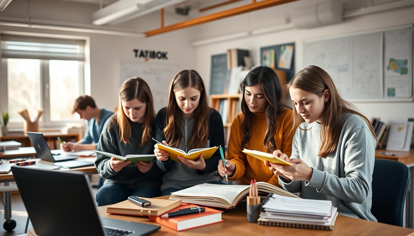 Students and educational resources in a modern learning environment